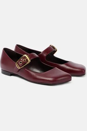 Chloé Chloé Ballerine Mary Jane Polly in pelle