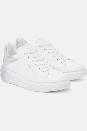 Jimmy Choo Sneakers Diamond Maxi/F II in pelle
