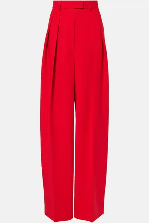 Sportmax Pantaloni a gamba larga Abadan in canvas