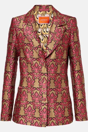 La DoubleJ Blazer 24/7 in jacquard di cotone