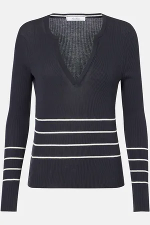 Max Mara Pullover Sibari in cotone e seta