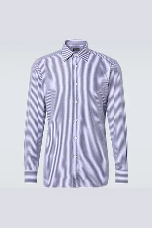 Ermenegildo Zegna Camicia in cotone a righe