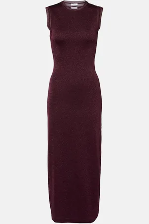 Salvatore Ferragamo Abito lungo in Lurex®