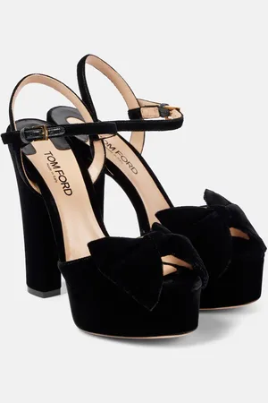 Tom Ford Sandali Brigitte 130 in velluto