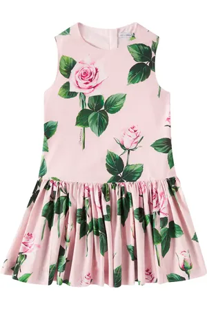 Dolce & Gabbana Abito in cotone con stampa
