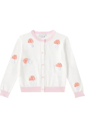 Stella McCartney Cardigan in cotone con crochet