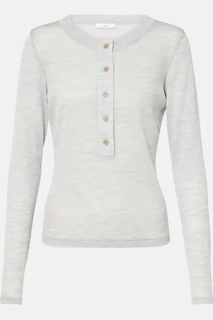 Vince Top Henley in lana