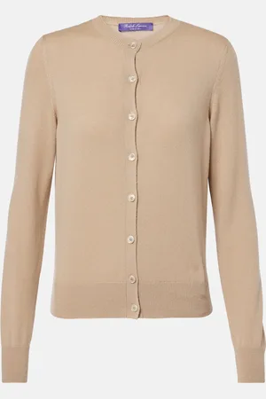Ralph Lauren Cardigan in cashmere a trecce
