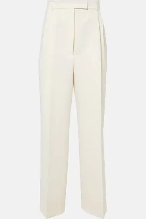 Rohe Róhe Pantaloni a gamba larga e vita alta