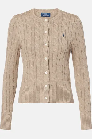 Ralph Lauren Cardigan in cotone a trecce