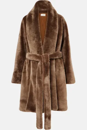 The Row Cappotto a portafoglio Lucja in shearling