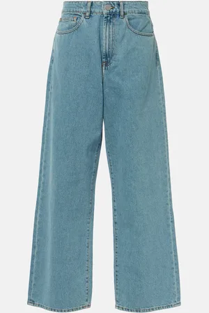 Rohe Róhe Jeans a gamba larga e vita bassa