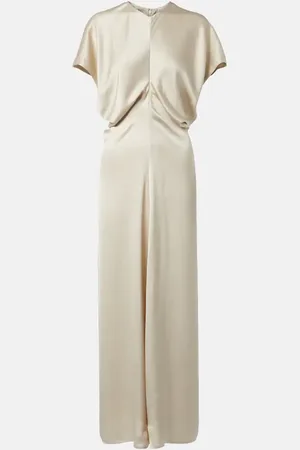 Totême Bridal - Abito lungo Slouch in raso
