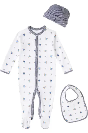 Ralph Lauren Baby - Tutina, bavaglino e berretto