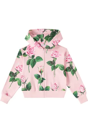 Dolce & Gabbana Felpa in jersey di cotone con stampa