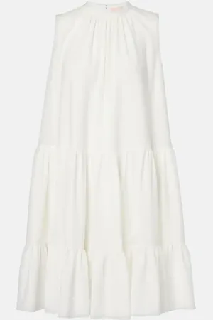 Roksanda Bridal - Abito corto Phinia a balze