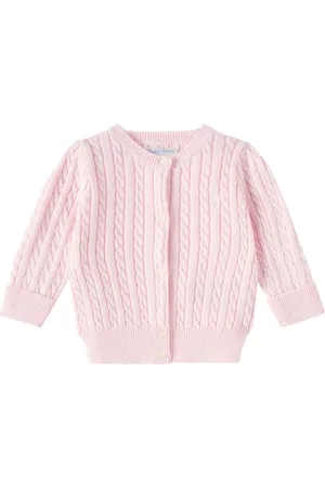 Ralph Lauren Baby - Cardigan in cotone a trecce