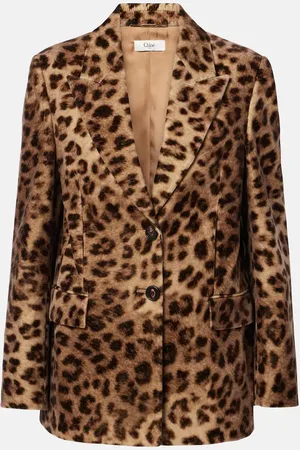 Chloé Chloé Blazer in cotone con stampa
