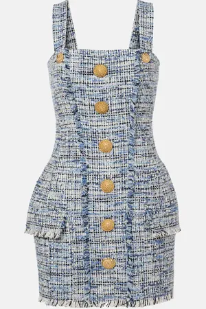 Balmain Abito corto in tweed
