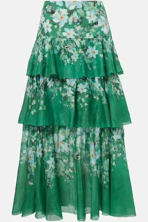 ZIMMERMANN Gonna midi Everley in ramia