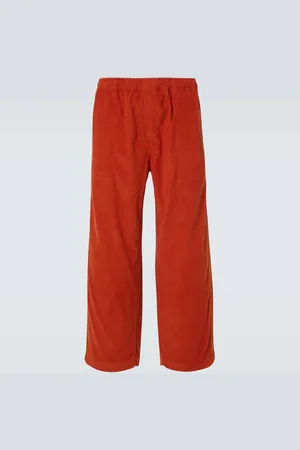 BODE Pantaloni regular in velluto a coste