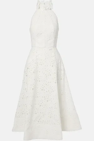 Rebecca Vallance Bridal - Abito midi Nuvola con ricamo