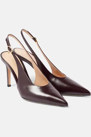 Gianvito Rossi Pumps slingback Robbie 85 in pelle