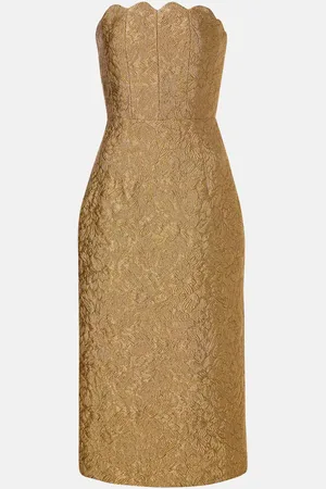 Markarian Abito midi Marcella in broccato