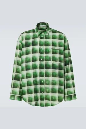 Acne Studios Camicia in cotone a quadri