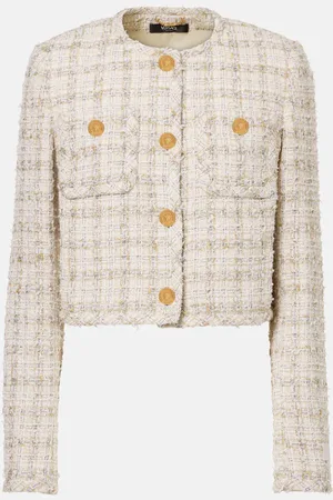 VERSACE Giacca Medusa in tweed