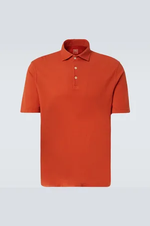 FEDELI Polo in piqué di cotone