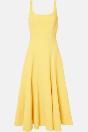 EMILIA WICKSTEAD Abito midi Neith in crêpe