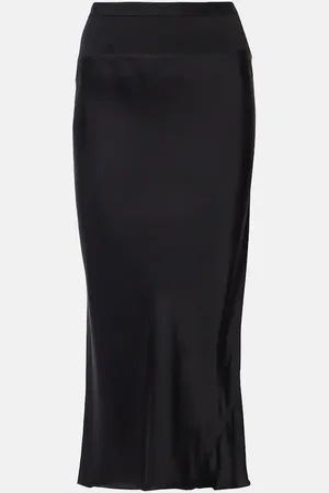 Rick Owens Gonna midi in jersey