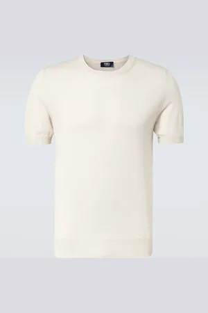 FEDELI Top in cashmere e seta