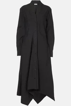 Salvatore Ferragamo Abito midi in jersey di misto cotone