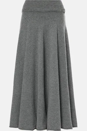 EXTREME CASHMERE Gonna lunga N°313 Twirl