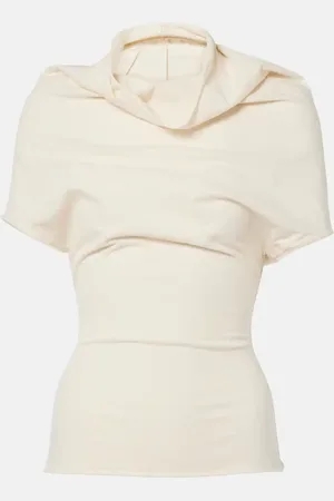 Rick Owens Top in jersey di cotone