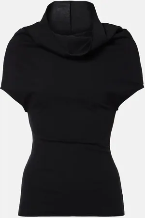 Rick Owens Top in jersey di cotone