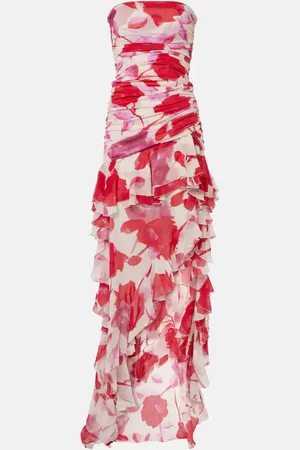 BLUMARINE Abito lungo asimmetrico Georg