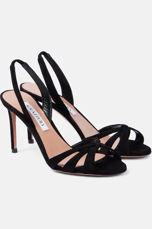 Aquazzura Sandali Tati 85 in suede