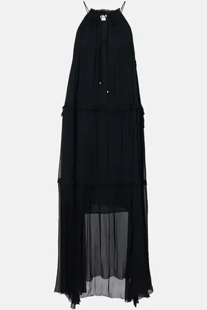 Marant Etoile Abito lungo Alita in chiffon