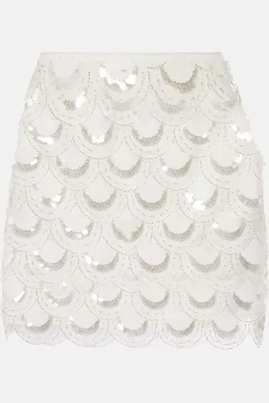 ROTATE Minigonna con paillettes