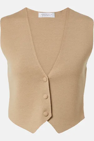 GABRIELA HEARST Gilet Styx in lana e cashmere