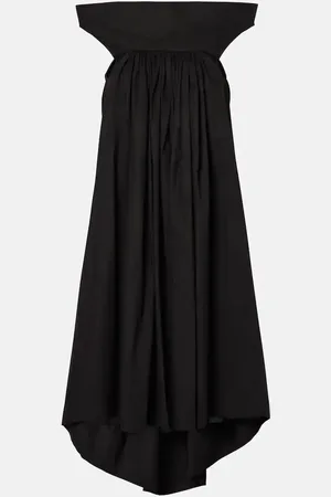 Rick Owens Abito crto Chalice in cotone con cut-out