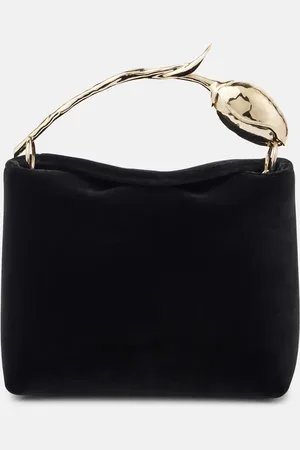 Erdem Borsa Bloom Mini in velluto