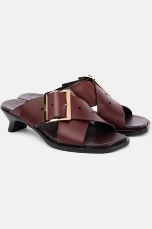 Loewe Sandali Petal Belt in pelle