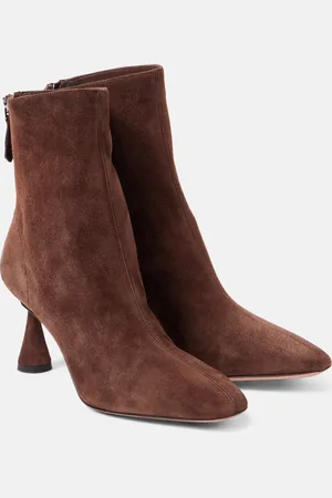 Aquazzura Stivaletti Amore 75 in suede