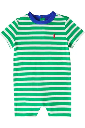 Ralph Lauren Baby - Pagliaccetto in cotone a righe