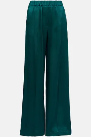 Loewe Pantaloni pigiama in raso di seta