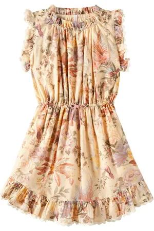 ZIMMERMANN Abito Tallow in cotone con stampa